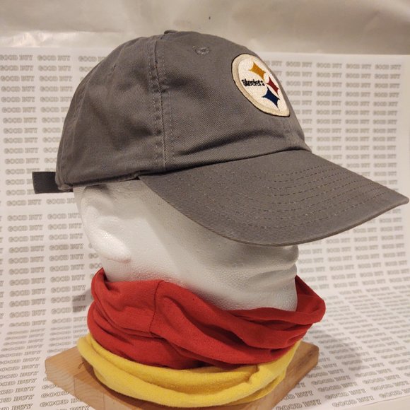 NIKE OFFICIAL NFL GRAY PITTSBURG STEELERS UNSTRUCTURED BALL CAP - Picture 5 of 5